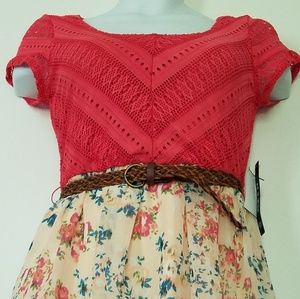 NWT AS U WISH SHORT DRESS SIZE M